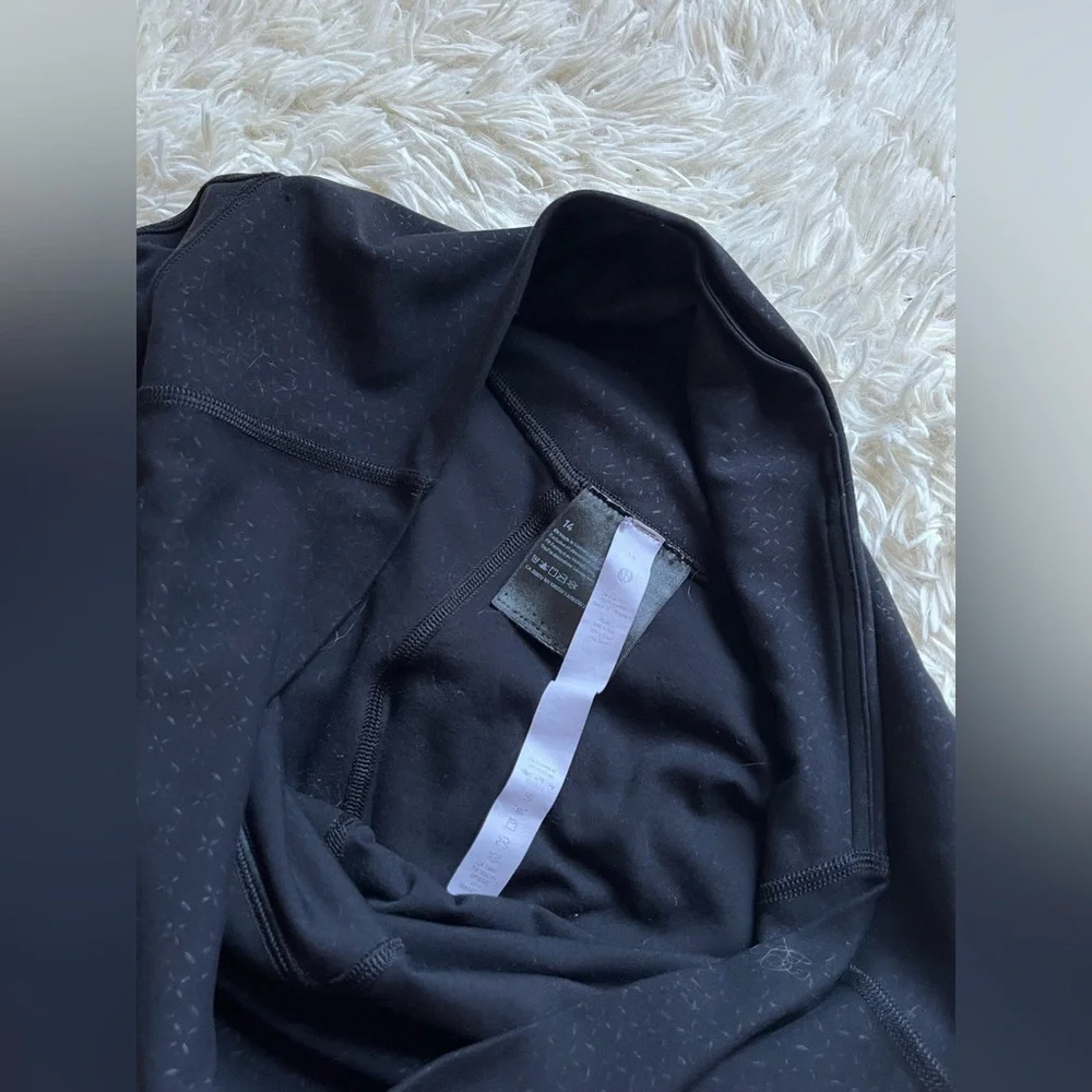Lululemon Align High-Rise Pant with Pockets Gradiate Geo Emboss Black - Picture 9 of 10
